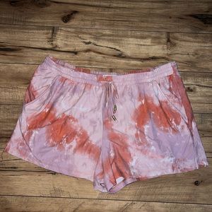 tie dye shorts